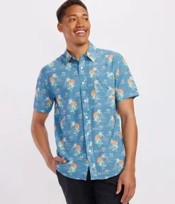 Tipsy Elves Men's Gator Flavor Hawaiian Shirt Sale