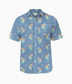 Tipsy Elves Men's Gator Flavor Hawaiian Shirt Sale
