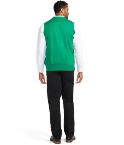 Tipsy Elves Men's Gaudy Garland Ugly Christmas Sweater Vest Clearance