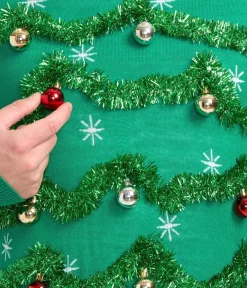 Tipsy Elves Men's Gaudy Garland Ugly Christmas Sweater Sale