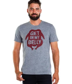 Tipsy Elves Men's Get In My Belly Tee New