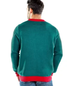 Tipsy Elves Men's Ginger Roid Rage Ugly Christmas Sweater
