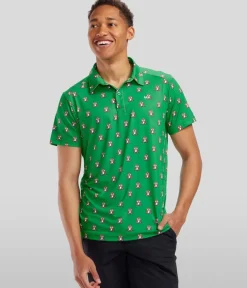 Tipsy Elves Men's Golpher Golf Polo New