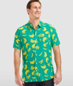 Tipsy Elves Men's Havana Banana Hawaiian Shirt Discount