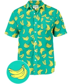 Tipsy Elves Men's Havana Banana Hawaiian Shirt Discount