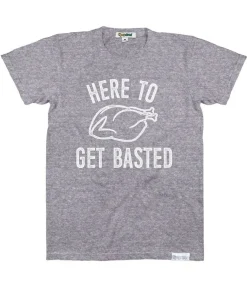 Tipsy Elves Men's Here to Get Basted Tee Sale