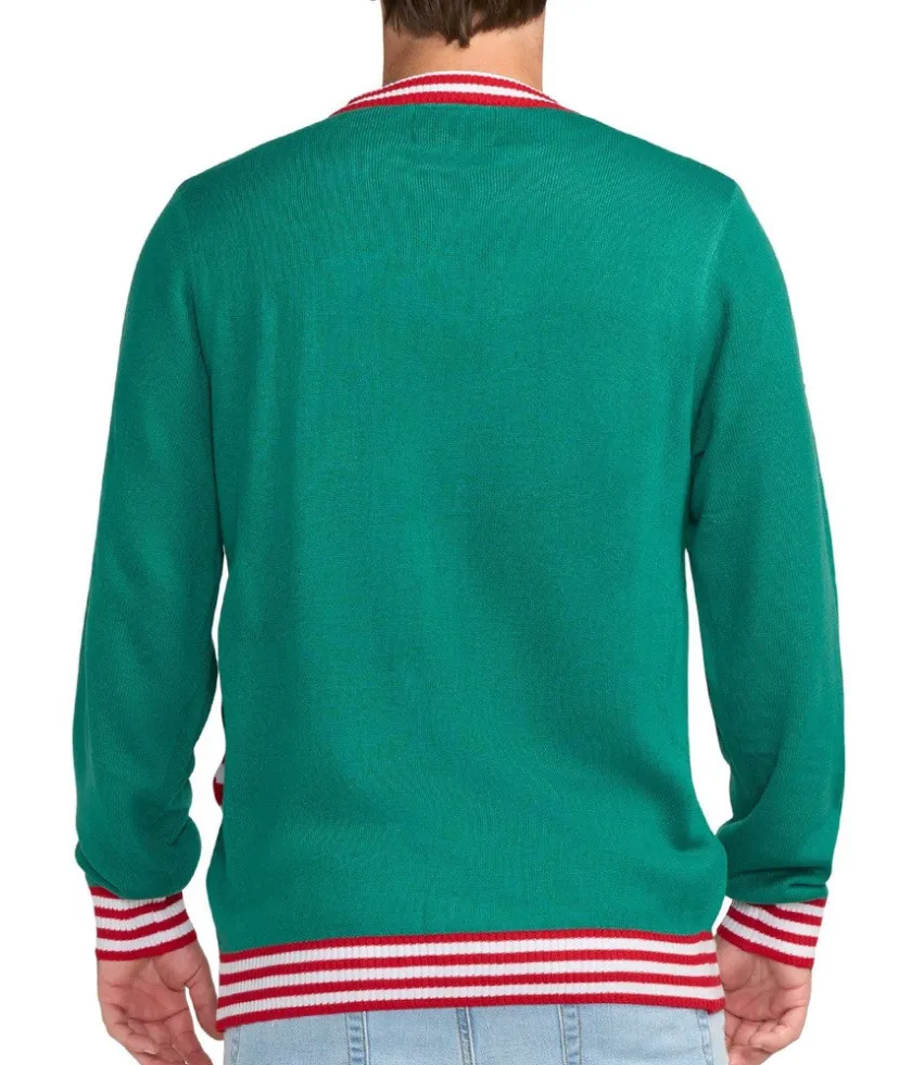 Tipsy Elves Men's Hung With Care Ugly Christmas Sweater Outlet