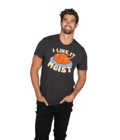 Tipsy Elves Men's I Like It Moist Turkey Tee Outlet