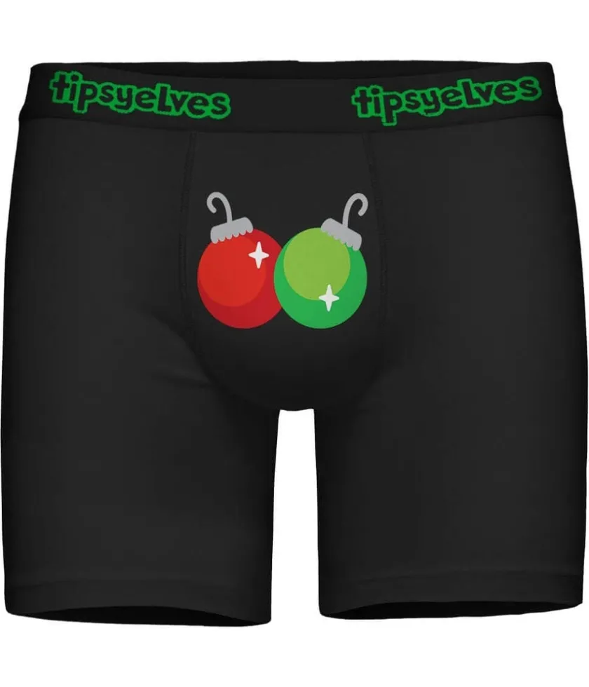 Tipsy Elves Men's Jingle Bells Boxer Briefs Best