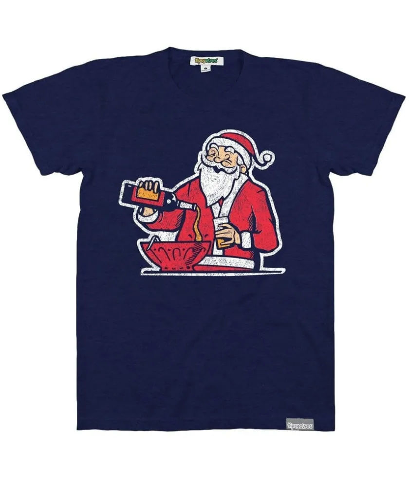 Tipsy Elves Men's Jingle Juice Santa Tee Online