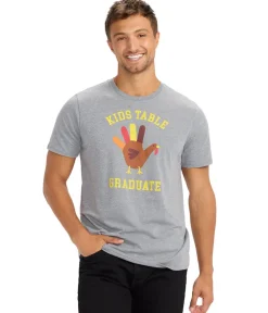 Tipsy Elves Men's Kids Table Graduate Tee Clearance