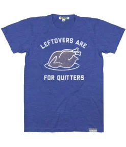 Tipsy Elves Men's Leftovers Are For Quitters Tee New