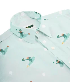 Tipsy Elves Men's Leprechaun Liftoff Button Down Shirt Online