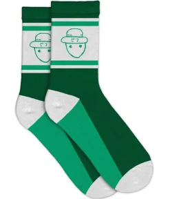 Tipsy Elves Men's Leprechaun Sketch Socks (Fits Sizes 8-11M) Discount