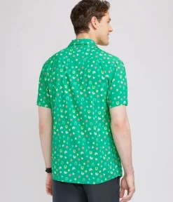 Tipsy Elves Men's Lucky Charmer Button Down Shirt Online