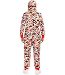 Tipsy Elves Men's Meowy Catmus Jumpsuit New