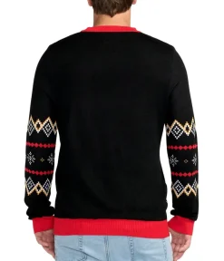 Tipsy Elves Men's Nut Up or Shut Up Ugly Christmas Sweater