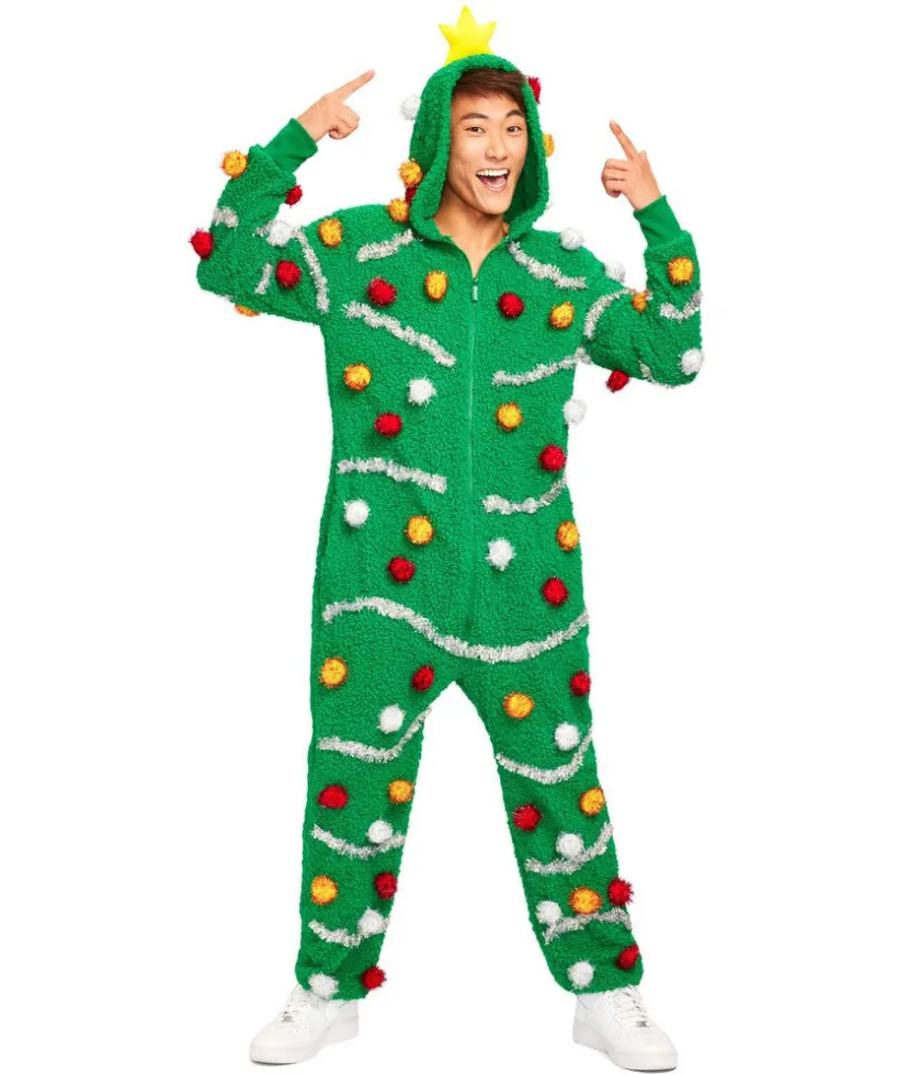 Tipsy Elves Men's Oh Christmas Tree Jumpsuit Online