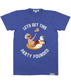 Tipsy Elves Men's Party Founded Tee Online