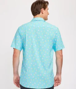 Tipsy Elves Men's PEEPS® It's Hoppin' Button Down Shirt Hot