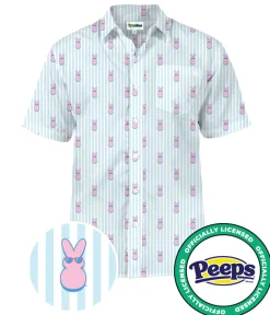 Tipsy Elves Men's PEEPS® Shady Lil' Sugar Button Down Shirt Best