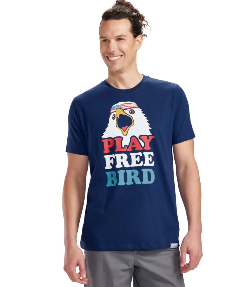 Tipsy Elves Men's Play Free Bird Tee Online