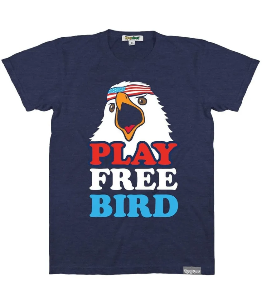 Tipsy Elves Men's Play Free Bird Tee Online