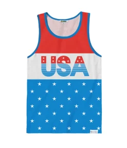 Tipsy Elves Men's Retro Republic Tank Top Online