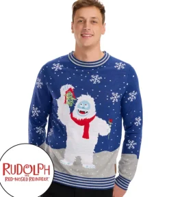 Tipsy Elves Men's Romantic Bumble Ugly Christmas Sweater