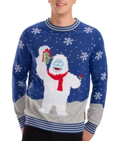 Tipsy Elves Men's Romantic Bumble Ugly Christmas Sweater