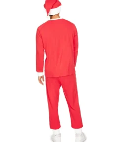 Tipsy Elves Men's Santa Claus Pajama Set