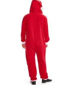 Tipsy Elves Men's Santa's Close Up Jumpsuit Sale