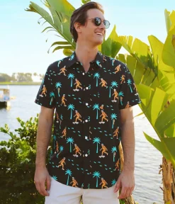 Tipsy Elves Men's Sasquatch Shredder Hawaiian Shirt Online