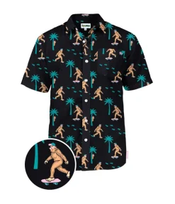 Tipsy Elves Men's Sasquatch Shredder Hawaiian Shirt Online