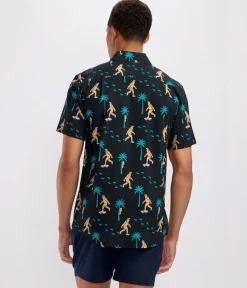 Tipsy Elves Men's Sasquatch Shredder Hawaiian Shirt Online