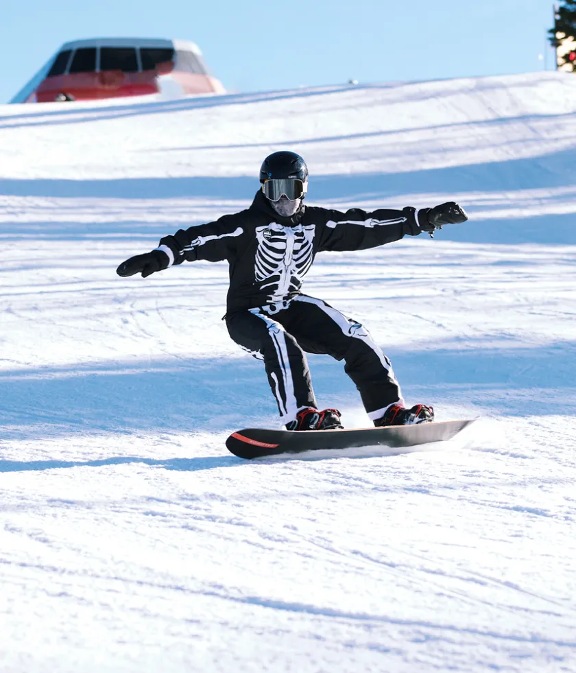 Tipsy Elves Men's Skeleton Snow Suit Clearance