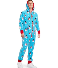 Tipsy Elves Men's Snowman Is An Island Jumpsuit