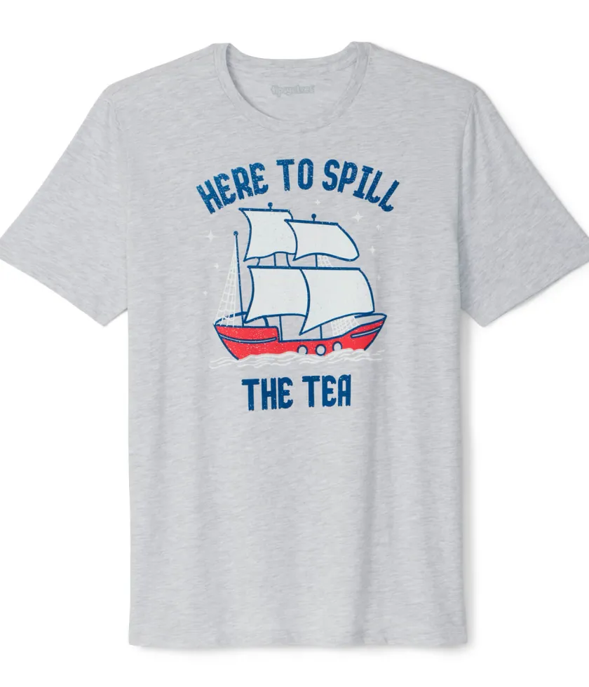 Tipsy Elves Men's Spill the Tea Tee Outlet