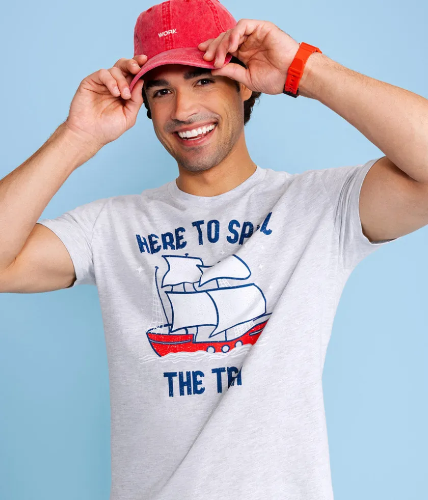 Tipsy Elves Men's Spill the Tea Tee Outlet