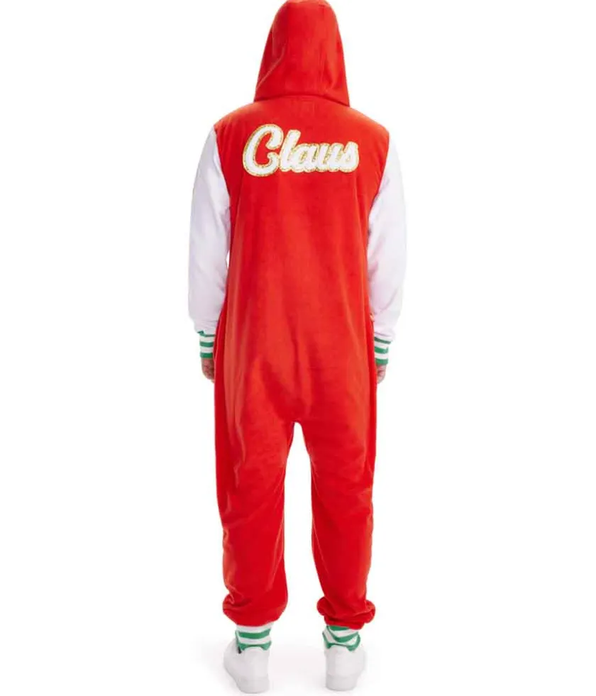 Tipsy Elves Men's Sporty Santa Jumpsuit Discount