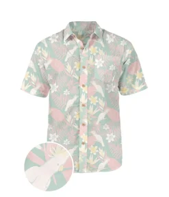 Tipsy Elves Men's Talk Birdie to Me Hawaiian Shirt New