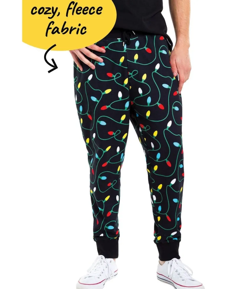 Tipsy Elves Men's Tangle Wrangler Jogger Sweatpants Best