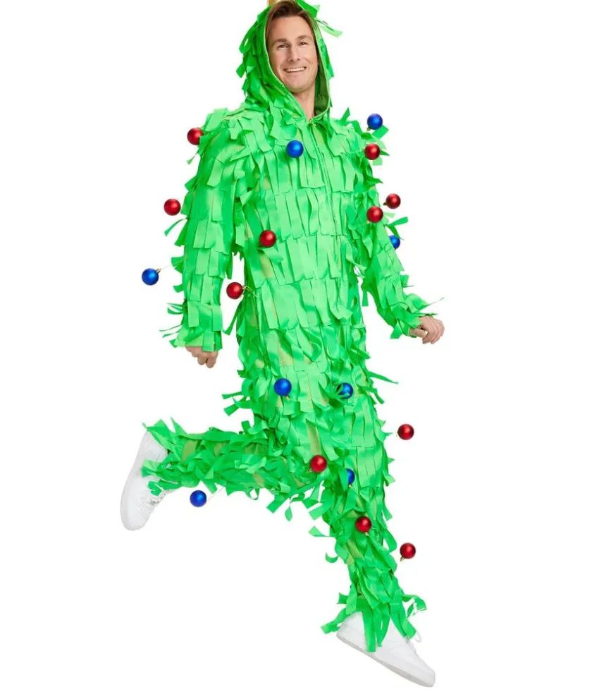 Tipsy Elves Men's Tree Time Jumpsuit Best