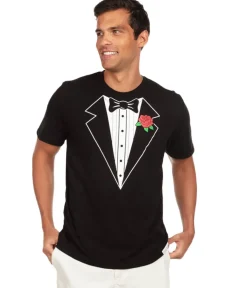 Tipsy Elves Men's Tuxedo Tee Sale