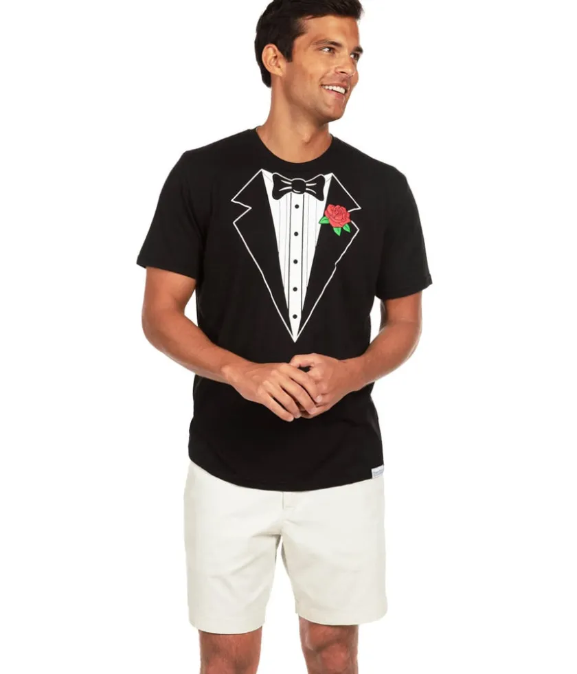 Tipsy Elves Men's Tuxedo Tee Sale