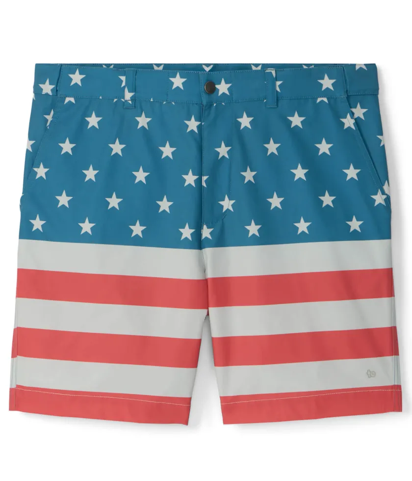 Tipsy Elves Men's United We Stand Shorts Hot