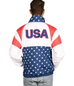 Tipsy Elves Men's USA Windbreaker Jacket