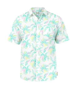 Tipsy Elves Men's Vibrant Vacation Hawaiian Shirt