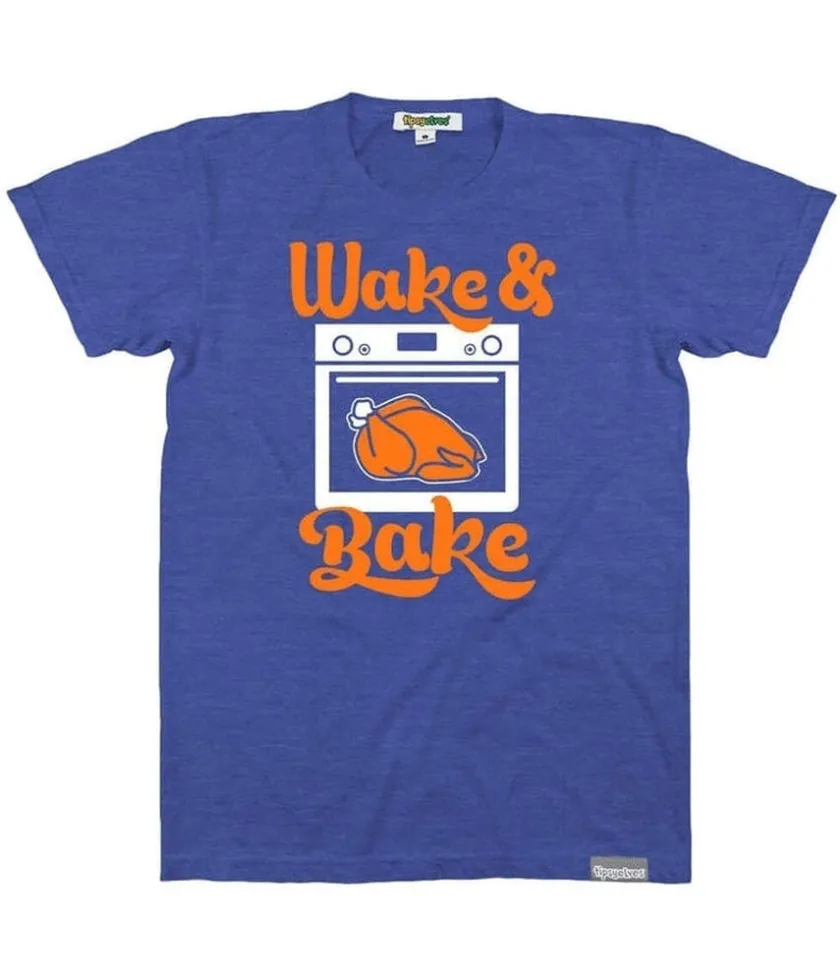 Tipsy Elves Men's Wake and Bake Tee Hot