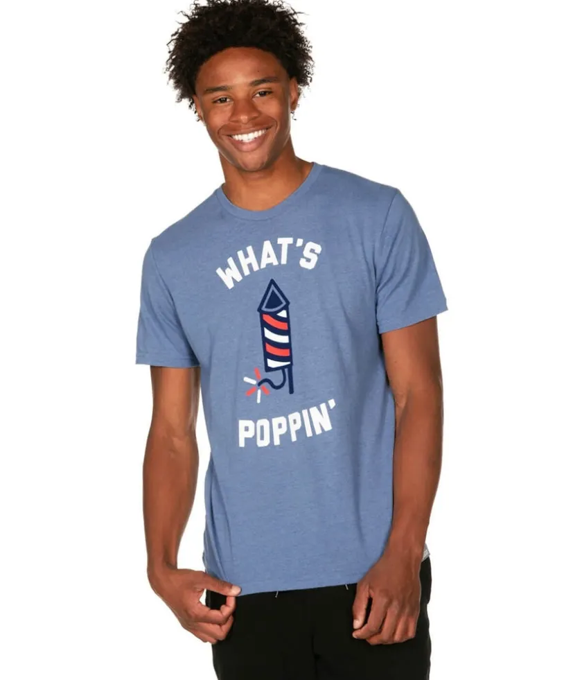 Tipsy Elves Men's What's Poppin' Tee Best